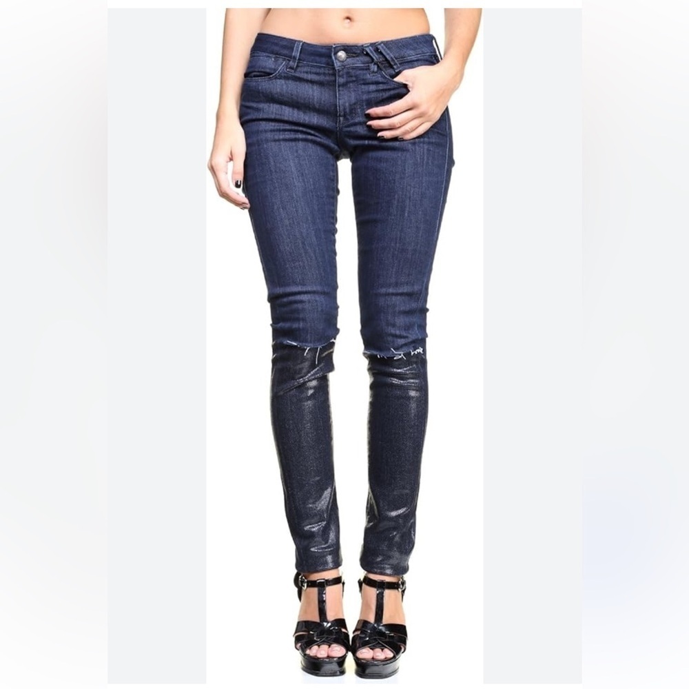 GUESS coated denim jeans size 27 - Picture 13 of 13